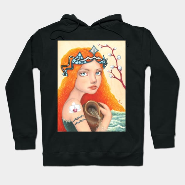 Aquarius Hoodie by TanyaBondArt